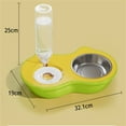 thumbnail image 2 of Double Dish Pet Bowls for Cats and Dogs Durable Elevated Feeding Station Easy Clean Indoor Food Water Bowls Comfort Design, 2 of 4