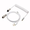 thumbnail image 2 of Cable USB EPOMAKER Puff Aviator en espiral tipo C para teclado, 2 of 8