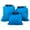 Blue, variant on 3Pcs suits(1.5L 2.5L 3.5L) Coated silicone fabric pressure waterproof dry bag Storage Pouch