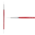 thumbnail image 2 of Creative Mark Polar Flo Professional Watercolor Brushes - Round 6 - Short Handle, Nickel-Plated Seamless Brass Ferrule - Art Paint Brushes for Acrylic Painting, Watercolor, Gouache, and More, 2 of 7