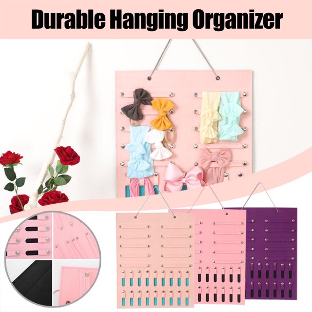 Vaidha Hanging Jewelry Display Organizer Storage Foldable Bag Wall Mounted