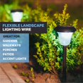 thumbnail image 2 of 16/2 Low Voltage Landscape Wire, 100 Ft - Black Outdoor Low-Voltage Cable for Landscape Lighting, 2 of 4