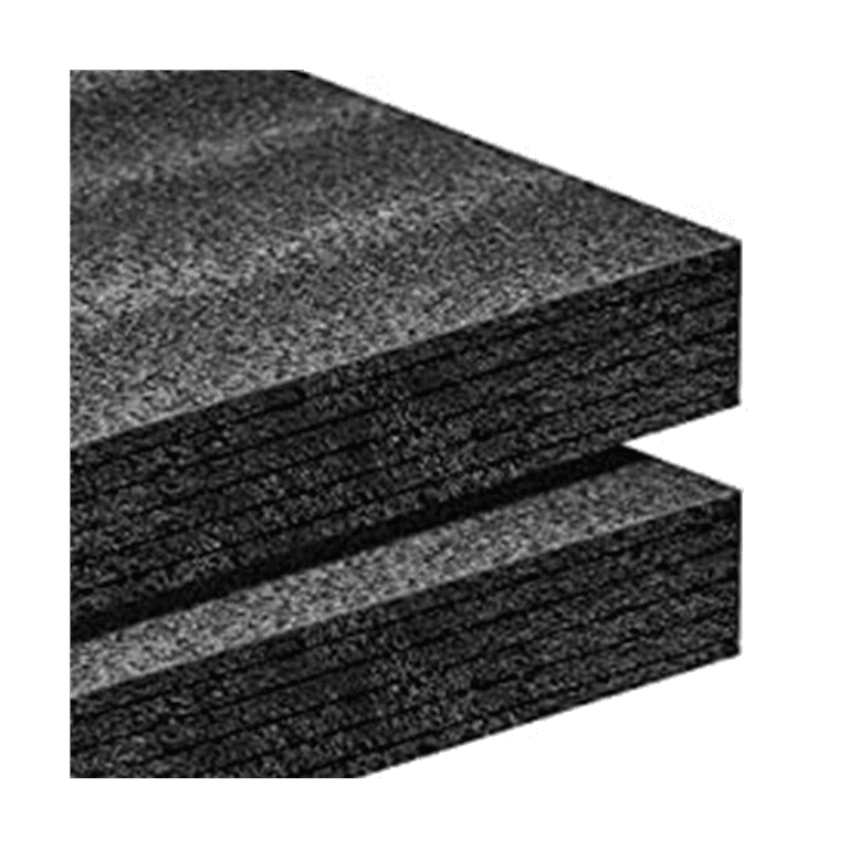 Thickness 2cm Square Black Cushion Polyethylene Foam Sheets Size