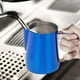 thumbnail image 5 of Jarra de café, 600 ml de acero inoxidable Titanize taza para espumar leche jarra de café de alta capacidad, 5 of 8