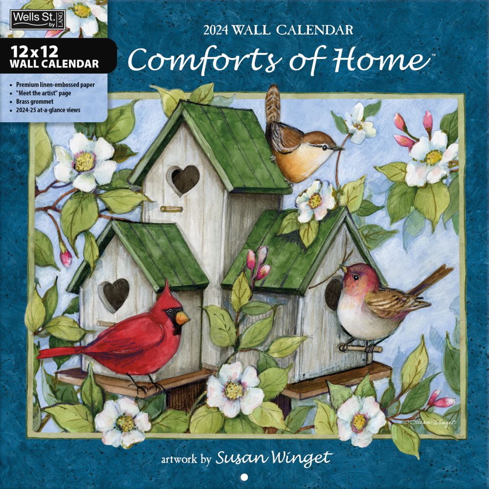 Lang Companies, Comforts Of Home 2024 Wall Calendar