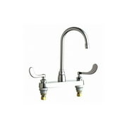Chicago Faucets 1100-G2e3-317Ab Commercial Grade High Arch Kitchen Faucet - Chrome