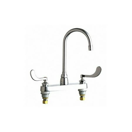 Chicago Faucets 1100-G2e3-317Ab Commercial Grade High Arch Kitchen Faucet - Chrome