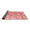 thumbnail image 2 of Ahgly Company Indoor Square Abstract Red Modern Area Rugs, 6' Square, 2 of 4