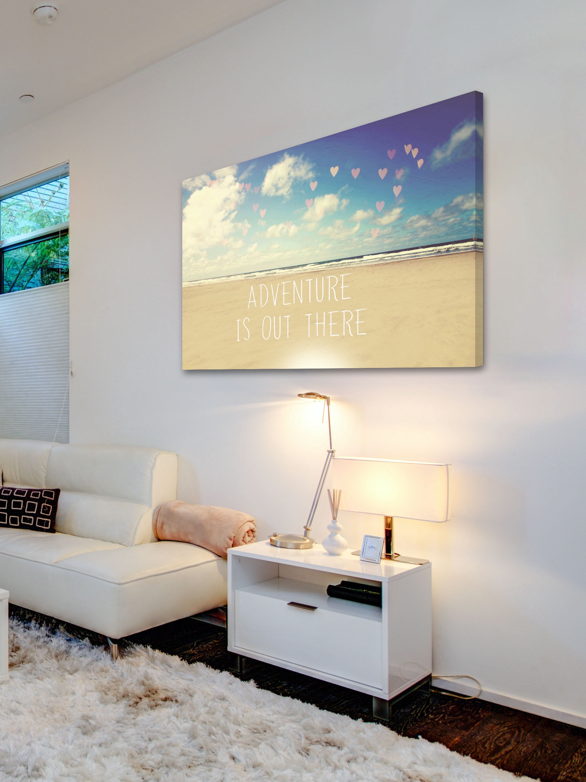 "Adventure Is out There" Painting Print on Wrapped Canvas