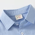 thumbnail image 6 of XBASW Baby Kids Boys Embroidery Shirt Long Sleeve Dress Shirt Button down Blouses for Spring Fall 2-8Y, 6 of 11