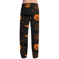 thumbnail image 5 of Satingcolo Mens Pajama Pants Soft Lightweight Men's Pajama Bottoms Sleep Lounge Pants For Men With Halloween Printed, 5 of 7