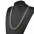 thumbnail image 2 of 7-18mm 316L Stainless Steel Links Silver Curb Cuban Chain Men Necklace 7"-40", 2 of 5