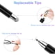 thumbnail image 2 of Stylus para iPad (2 piezas) negro/oro rosa Jormftte LRWJ497-1, 2 of 4
