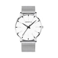 thumbnail image 2 of Resicozy Watch for Men Leather Band Wristwatch Elegant Daily Waterproof Gentleman Dress Round Case Watch I One Size, 2 of 4