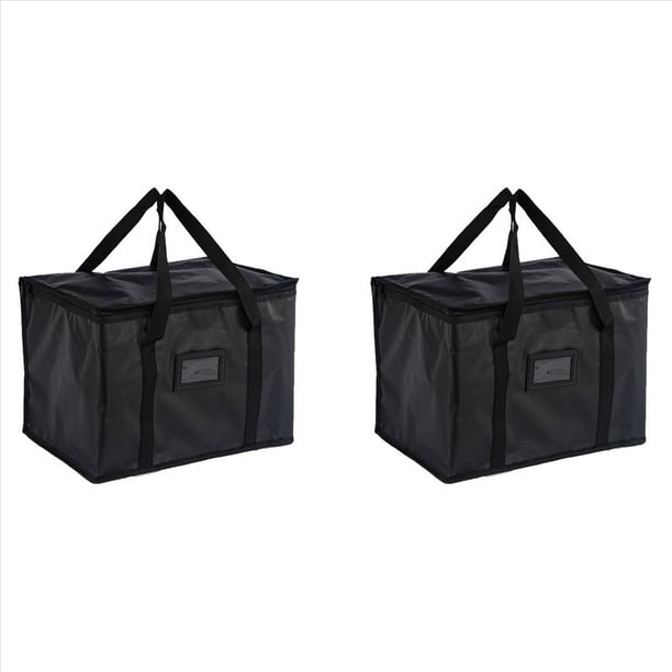 2X Bolsa Hielera Impermeable para Pícnic, Fiambrera Aislada, Bolsa Térmica Portátil para Alimentos, Entrega de Bebidas, Funcional