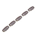 thumbnail image 4 of Clips de Peigne de Pression, Conception de Matériel Facilement Durable Petite Taille Différents Utilisent des Clips pour Berline pour Femme Marron, 4 of 8