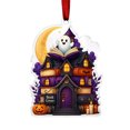 thumbnail image 2 of Ailezt Halloween Decor Acrylic Halloween Book Onaments Hanging Decorations (K) | 2D Acrylic Book Halloween Indoor Halloween Housewarming For Book Lovers, 2 of 4