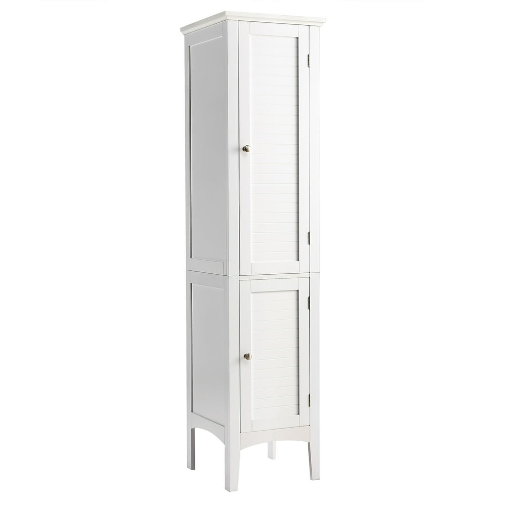 costway-freestanding-bathroom-storage-cabinet-linen-tower-kitchen