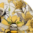 Bee Acrylic Circular Wall Clock Stylish Timepiece for Decorating and
