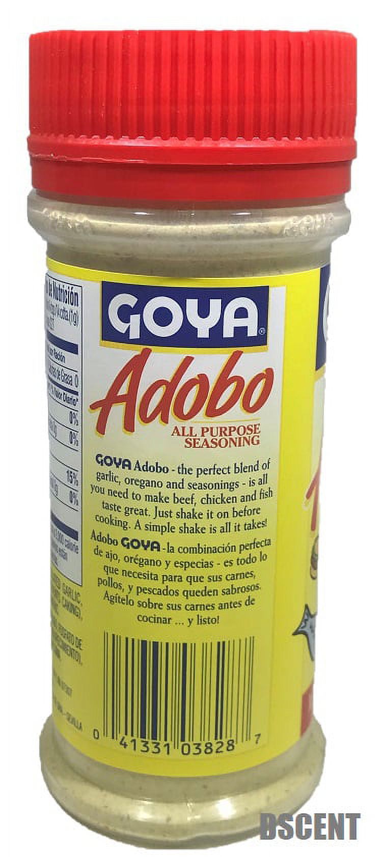 2Pack Goya Adobo All Purpose Seasoning 1 with Pepper, 1 Without Pepper 8 oz each