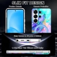 thumbnail image 4 of Casetego Magnetic for Samsung Galaxy S26 Ultra Case with Invisible Ring Stand[Compatible with MagSafe] Slim Women Girl Shockproof Marble Pattern Design Case,Teal, 4 of 8