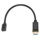 thumbnail image 5 of Cable DP macho a Mini DP hembra 8K 60Hz 4K 144Hz 32,4Gbps 30cm de longitud Cable Displayport 1,4 para computadora, 5 of 8