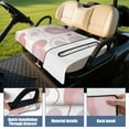 thumbnail image 4 of Valentine's Day Romance Theme Golf Cart Bench Seat Cover 51"x31" Front Seat Towel Blanket for EZGO Club Car, 4 of 8