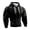 A, variant on Men Muscle Hoodie 3D Pattern Fuzzy Pullover Muscular Long Sleeve Warm Hooded Sweatshirt for Casual Sports Streetwear Fashion