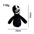 thumbnail image 2 of Figuras de Roblox de Doors, juguetes de peluche, monstruos de terror, animales de peluche, cara blanca y negra, 2 of 2