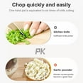 thumbnail image 4 of EIMELI Mini Hachoir Compact Manuel pour Ail Noix Gingembre Herbes Persil Piments, 4 of 7