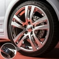 thumbnail image 3 of 4-Piece Crown Tire Valve Caps Set ABS Plastic with Copper Core Anti-Leak Dust-Proof Universal Fit Car Wheel Protection, 3 of 8
