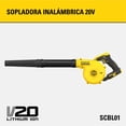 thumbnail image 3 of STANLEY SOPLADORA 20V ION LITIO SCBL01-B3, 3 of 9