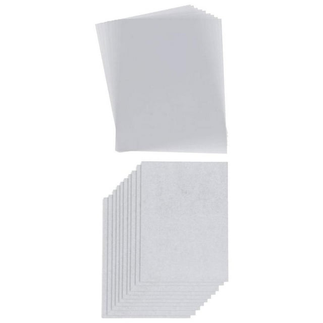 20 × Papel de película termorretráctil BLESIY blanco creativo hecho a mano para manualidades de llaveros láminas termorretráctiles