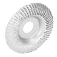 thumbnail image 1 of Wood Shaping Disc, Time Saving Wood Carving Disc Grinding Wheel Easy To Operate Non Break Polishing Quick Material Removal  For Angle Grinder Silver, 1 of 8
