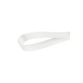thumbnail image 4 of INSPIRE CHIC Unisex Solid Color Flat 0.4'' Wide Ribbon Shoelaces 2 Pairs 100cm/39.4" White, 4 of 6
