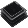 thumbnail image 4 of 600 Piezas de Insertos de Tubo Cuadrado de Plástico Tapas Ciegas de Extremo 20 mm x 20 mm Negro, 4 of 8