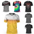 thumbnail image 2 of Camiseta de manga corta para hombre, estilo holgado, para ciclismo de montaña, BMX, MTB, cross country, DH, motocicleta, jersey de motocross, 2 of 4