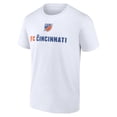 thumbnail image 2 of Men's White FC Cincinnati Shielded T-Shirt, 2 of 3