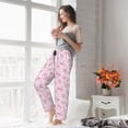 thumbnail image 5 of Pofeuu Cute Pig Print Women's Fashion Pajama Pants with Pockets Comfy Drawstring Sleep Lounge Bottoms-Medium, 5 of 6
