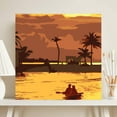 thumbnail image 4 of Digital Oil Painting Diy Hand-colored Oil Painting Hanging Painting Decorations Home, 4 of 8