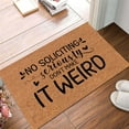 thumbnail image 3 of Funny Coir Door Mats Outdoor Doormat Funny Outdoor Rug for Entryway Indoor Easy to Clean Home Decorations Entry Mat Mat for Outside Entry Way Doormat, Non Slip Back Low Profile, 16x24 Inch, 3 of 7