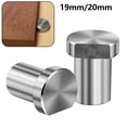 thumbnail image 4 of Ruibeauty Stainless Steel Workbench Peg Brake Stops Clamp 19/20mm Bench Dogs Limit Block, 4 of 5