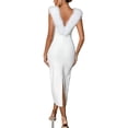 thumbnail image 2 of CAMILA BLANCO womens  Midi Dress, 4, 2 of 3