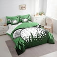 thumbnail image 3 of Castle Fairy Golf Gaming Twin Bedding Sets 7-Piece for Female Men Women,Ball Gamer Bedding Comforter Set Microfiber,Sport Game Breathable Sheet Sets,Luxury Bedroom Decor,Reversible, 3 of 8