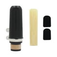 thumbnail image 3 of Decodeary Clarinet Mouthpiece Kit with Ligature Good Sound Reed Fastener Clamp ABS Musical Instrument Accessories for Beginner, 3 of 6