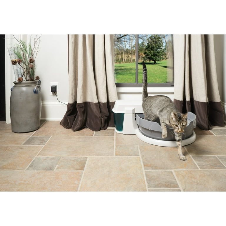 Simply Clean Automatic Litter Box Self Cleaning Perfect for Multiple Cats Works with Clumping Litter