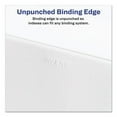thumbnail image 6 of Preprinted Legal Exhibit Bottom Tab Index Dividers, Avery Style, 27-Tab, Exhibit A To Exhibit Z, 11 X 8.5, White, 1 Set | Bundle of 5 Sets, 6 of 7