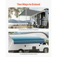 thumbnail image 2 of KFFKFF 17' Manual RV Awning Replacement for DC12V Trailers and Campers, 2 of 9