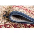thumbnail image 6 of Sensation Transitional 8' x 10' Navy and Beige Polypropylene Indoor Area Rug, 6 of 8