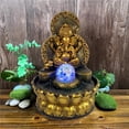 thumbnail image 1 of Estatuas de agua interior Perfecl Feng Shui Meditación LED, 1 of 7